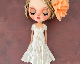 Blythe dress -Blythe white off dress