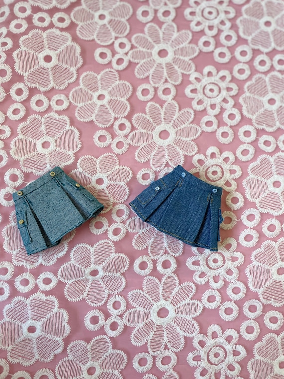 Blythe mini skirt - Blythe denim skirt