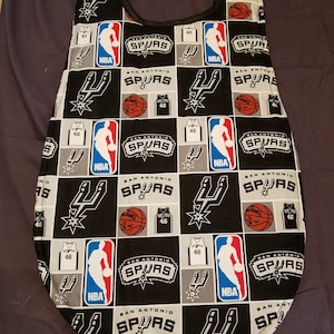 Basketball Adult Clothing Protector (Bib)- made with NBA fabric - Handmade