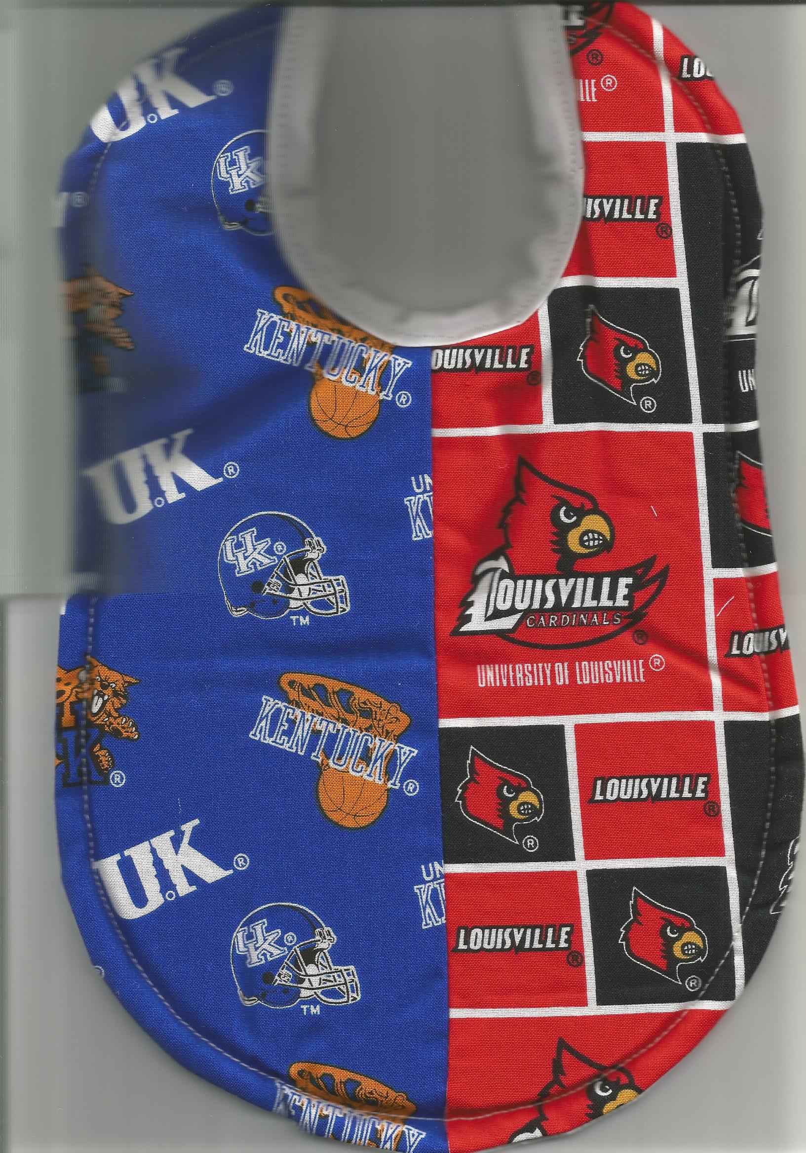 Handmade College House Divided Baby Bibs
