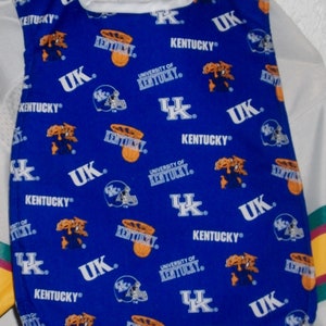 Handmade Adult Size College Clothing Protector (Bib) - Handcrafted with NCAA/College Team Fabric