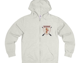 Floral Gryffindor Quidditch Full Zip Sweatshirt