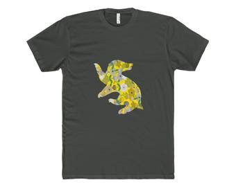 Hufflepuff Floral Unisex Tee