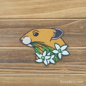 Pika Embroidered Patch