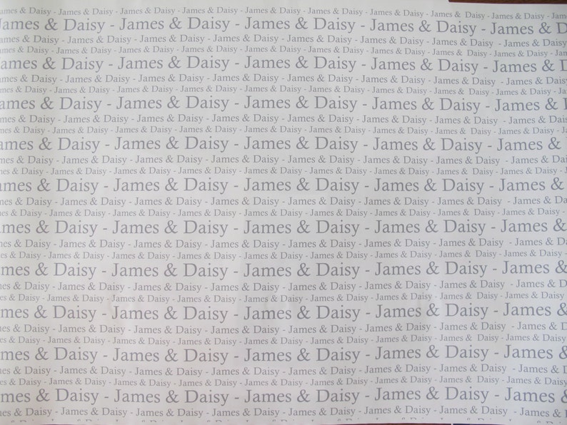 Personalized Wedding Gift Paper Wrapping Paper Bride and Etsy