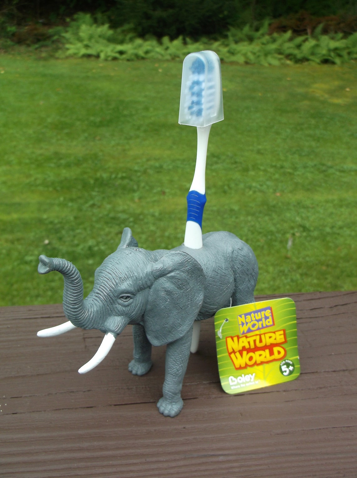 Elephant Toothbrush Holder Kids Bathroom Decor Elephant Pen Etsy