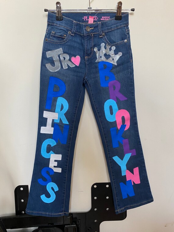 Custom Painted Jeans Cool Jeans Painted 
