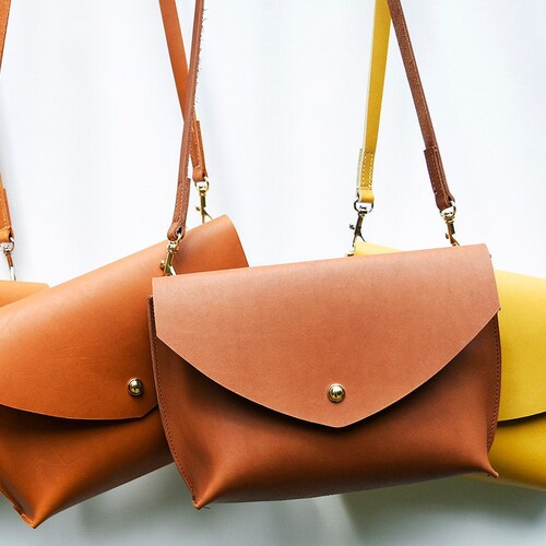 small purse with long strap