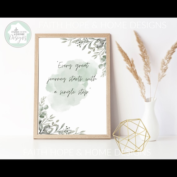 Inspirational Quote Posters for Office or Home - Set of 9 Digital Prints for Instant Motivation Aesthetic Wall Art 8x10 Download Printable