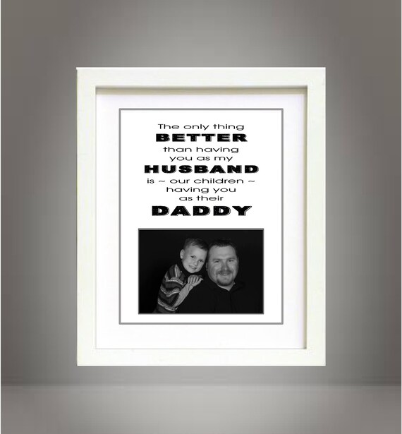 Personalized Custom Print - The Only Thing Better Daddy Printable WallAart Poster 8x10 Digital Download e-Print