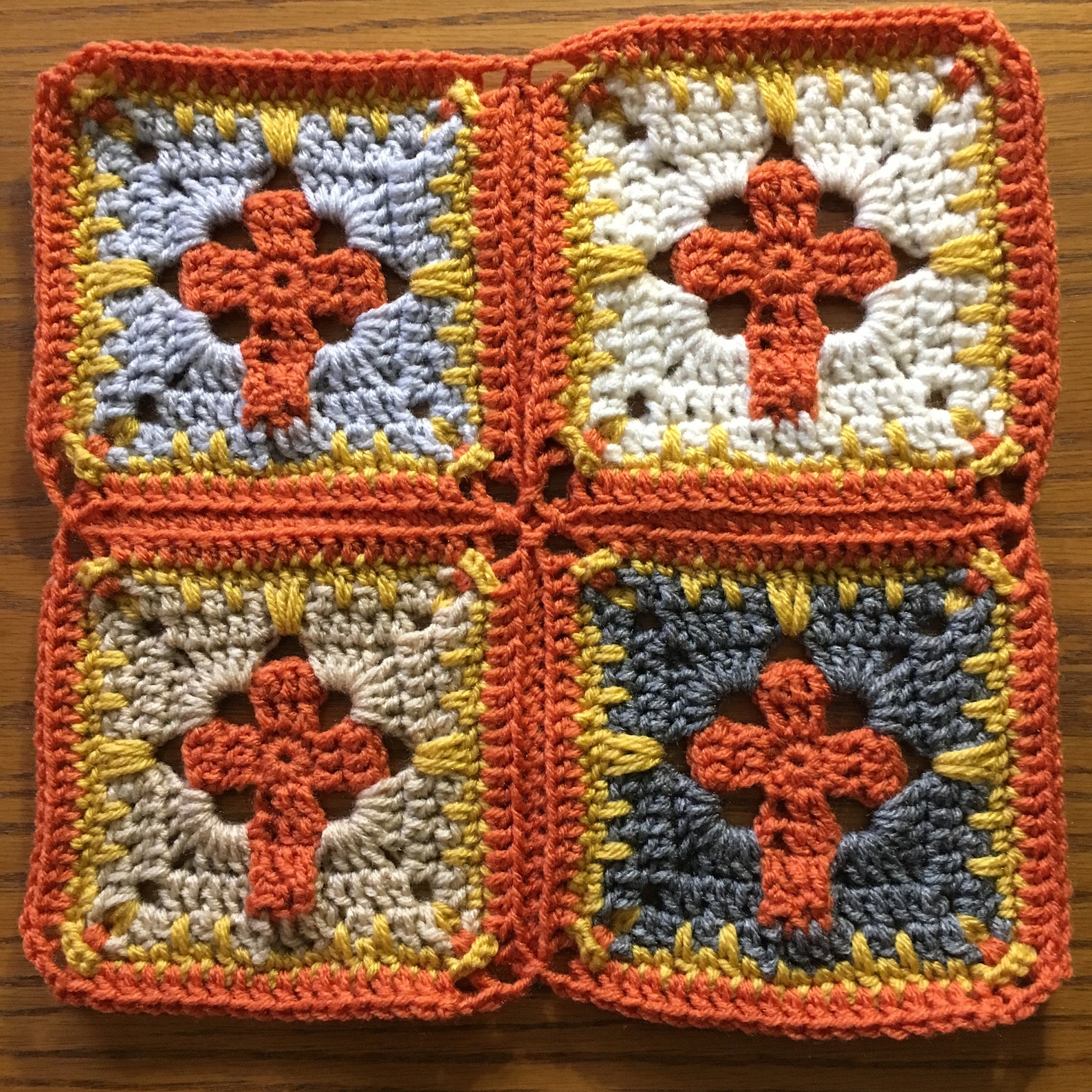 Pattern Prayer Cross Granny Square pattern Prayer Blanket Etsy