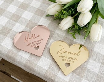 Custom Wedding Table Card,Personalized Name Pick for Engagements,Anniversaries and Celebrating the Happy Couple,Wedding ElegantTableSettings