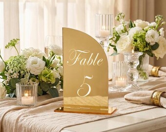 Custom Acrylic Table Name Cards,Personalized Seating Place Cards for Wedding Birthday Party Elegant Acrylic Guest Name Signs Birthday&Events