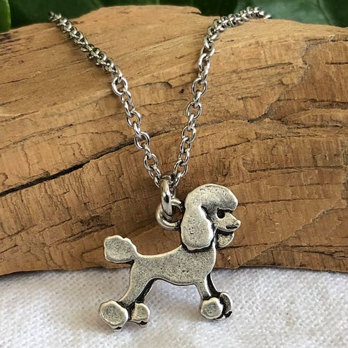 Poodle Dog Necklace Dog Breed Jewelry Gift for Dog Lover Etsy
