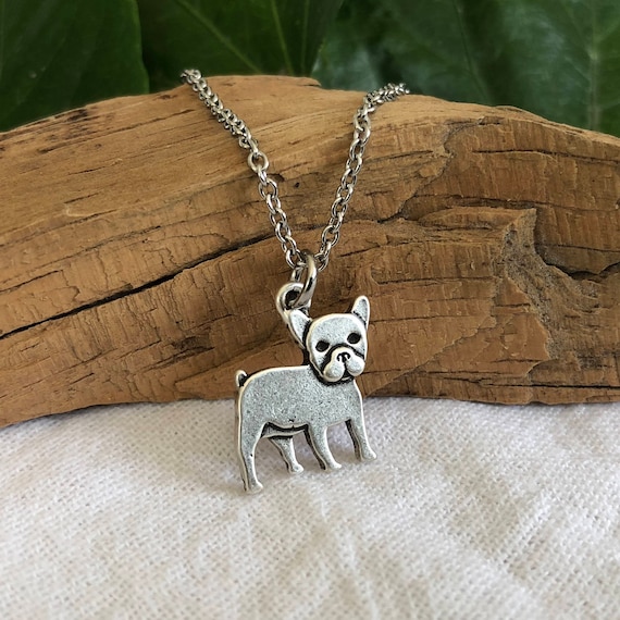 French Bulldog Breed Jewelry Face Pendant – TINY BLING