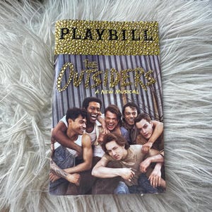 The Outsiders | Partial Rhinestoned Broadway Playbill