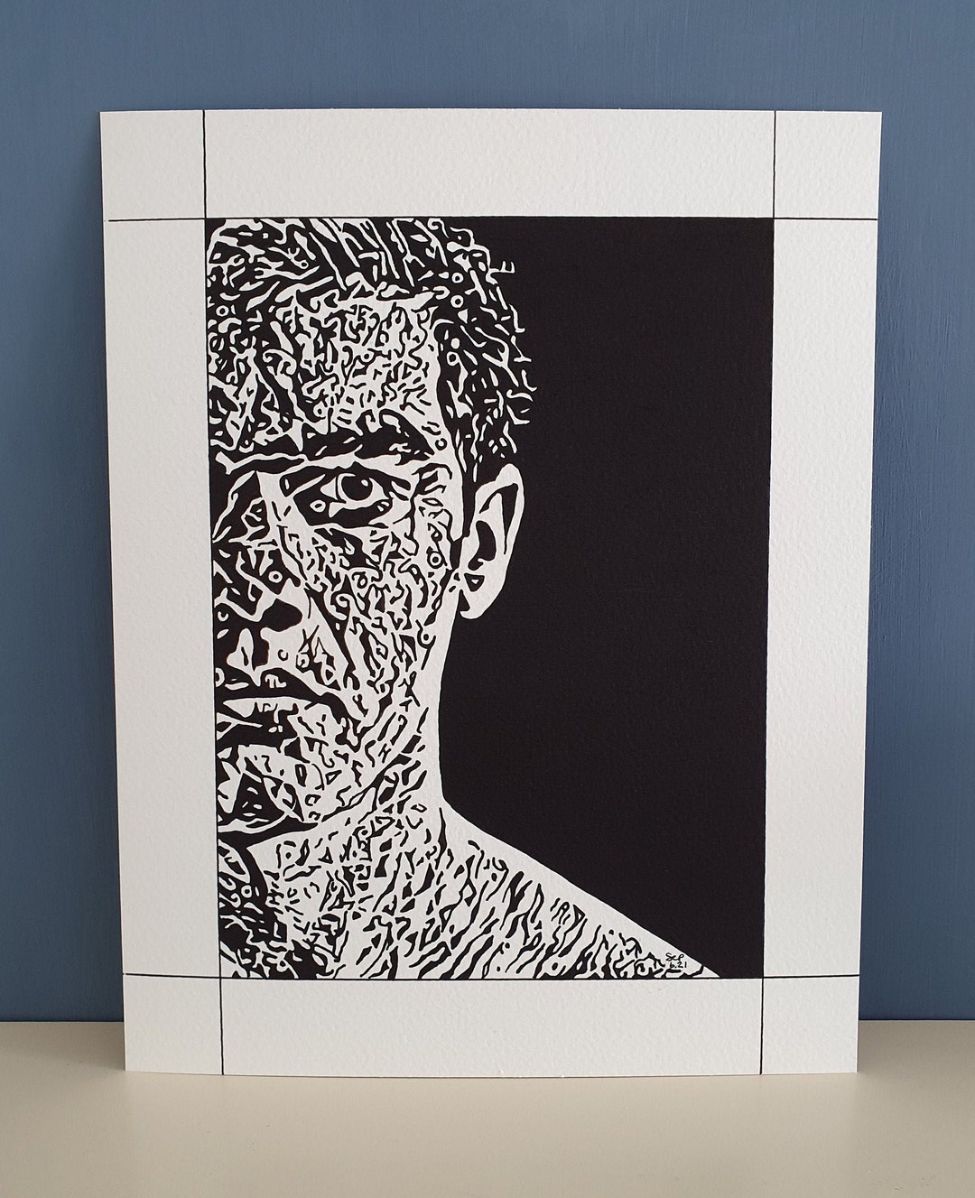 mason-original-male-nude-black-and-white-abstract-ink-painting-etsy