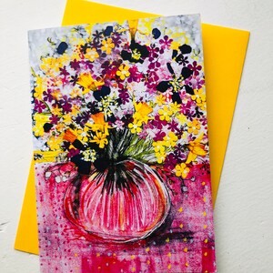 Kleine oplage gedrukte kaarten van originele aquarelkunstwerken