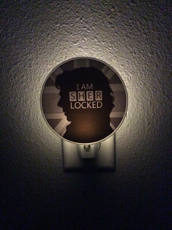 Night Light Sherlock Holmes I Am Sherlocked Etsy Night Light Sherlock Holmes I Am Sherlocked Etsy
