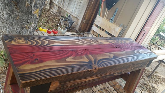 Wood Coloring With Keda Dye on Tumblr: Used Keda Wood Dye to do this Pine  work bench for the shop looking for a more Rustic look. Used Keda Powder  Dye and a