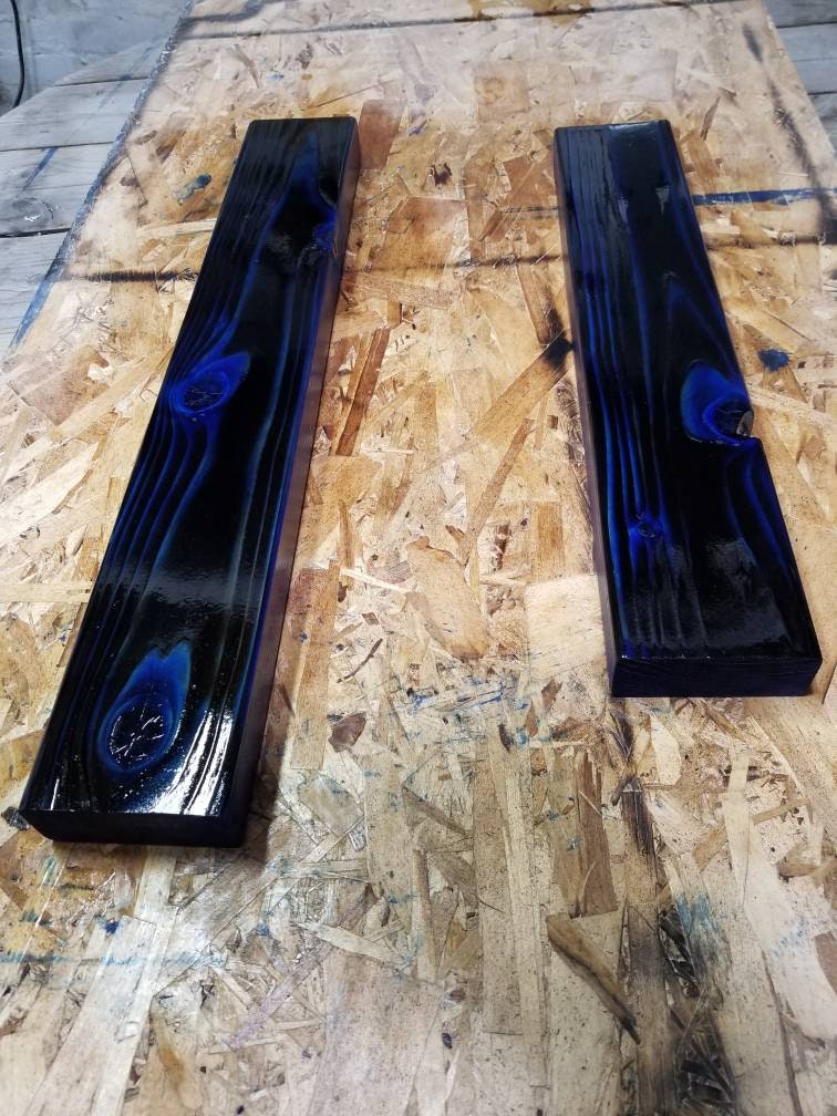 Blue Wood Stain