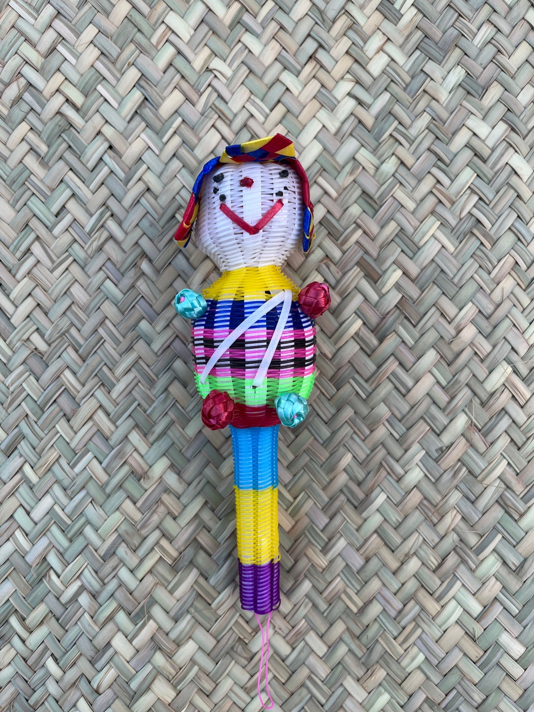 Mexican Toy Rattle Large Mexican Maraca/rattle el Chavo Del 8 - Etsy