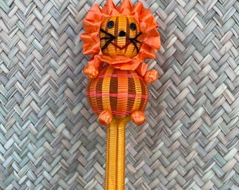 Large Mexican Maraca/Rattle (El León)