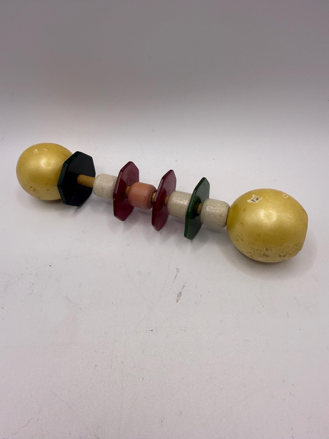 Bakelite Rattles 1950’s Baby Rattle W/celluloid Pieces - Etsy