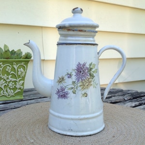 French Floral Coffee Biggin