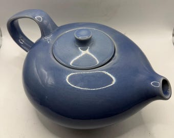 Russell Wright Teapot by Oneida in Manitoga Blue