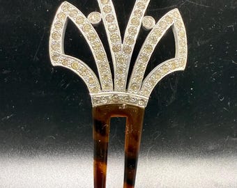 Vintage Art Deco Hair Comb