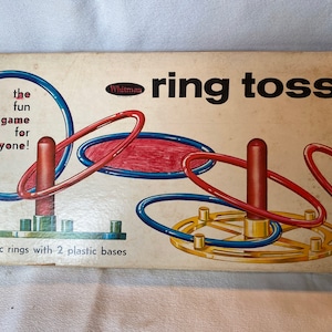 1966 Whitman’s Ring Toss Game