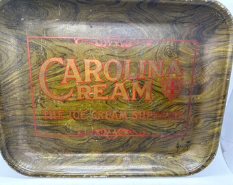 Advertising Carolina Ice Cream  Tray