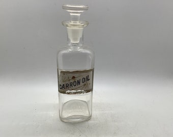 Apothecary Carron Oil Bottle