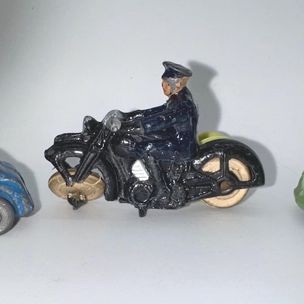 Barclays and Dinky Metal Cars and Motorcycle Toy