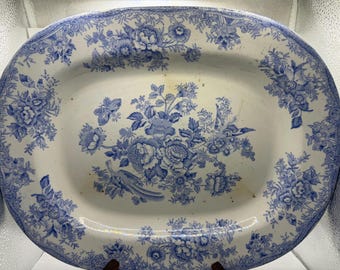Asiatic Pheasants Large Serving Platter