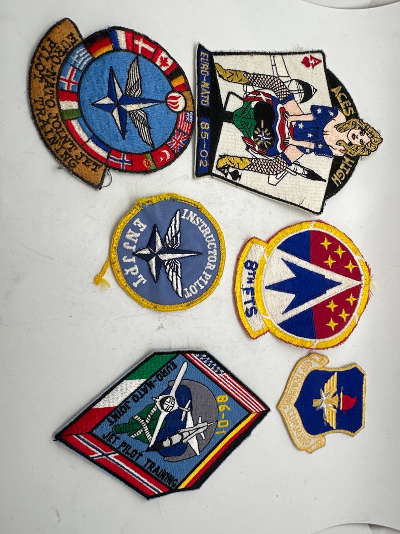 Military Aviation Flight Patches-lot of 13 - Etsy