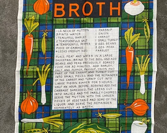 Scottish Hand Tea Towel