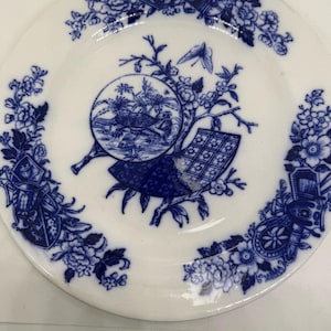 Aesthetic Movement Flow Blue Plate