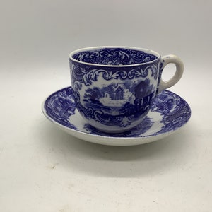 Abbey Cup and Saucer~ Petra’s Regout~ Maastricht