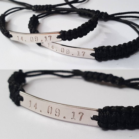 His and hers best shop friend bracelets