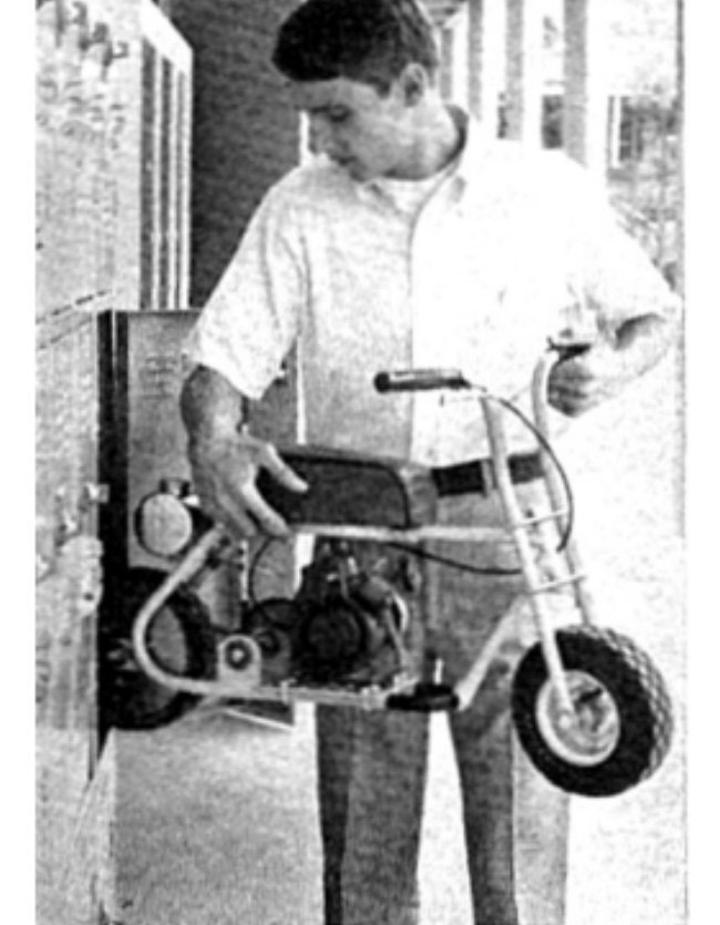 vintage mini bike frames