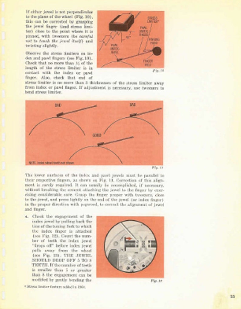 Accutron Watch Repair Manual | Etsy