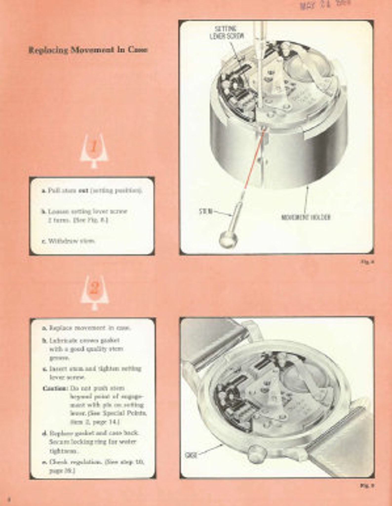 Accutron Watch Repair Manual Etsy