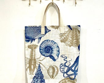 Reusable shopping bag, handmade shopping bag,grocery bag with free shipping