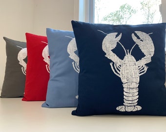 Cape Cod  lobster pillow cover