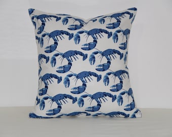 Nautical pillow cover