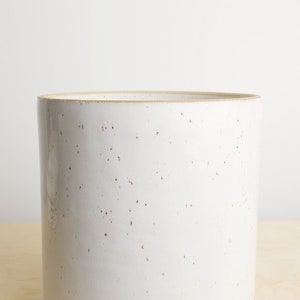Speckled White Swell Utensil Holder main image 1