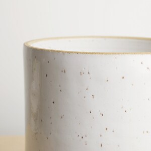 Speckled White Swell Utensil Holder