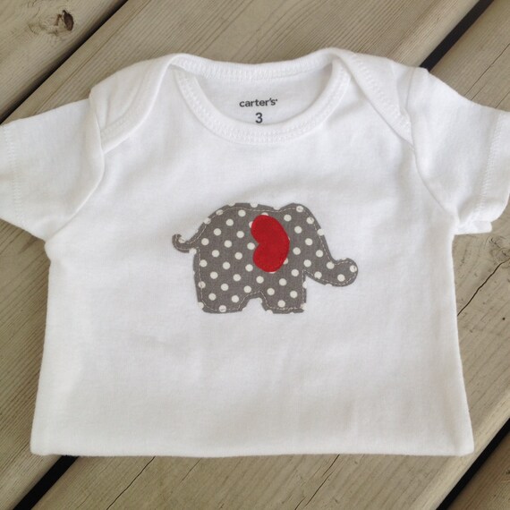 elephant baby onesie